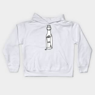 Message in a bottle Kids Hoodie